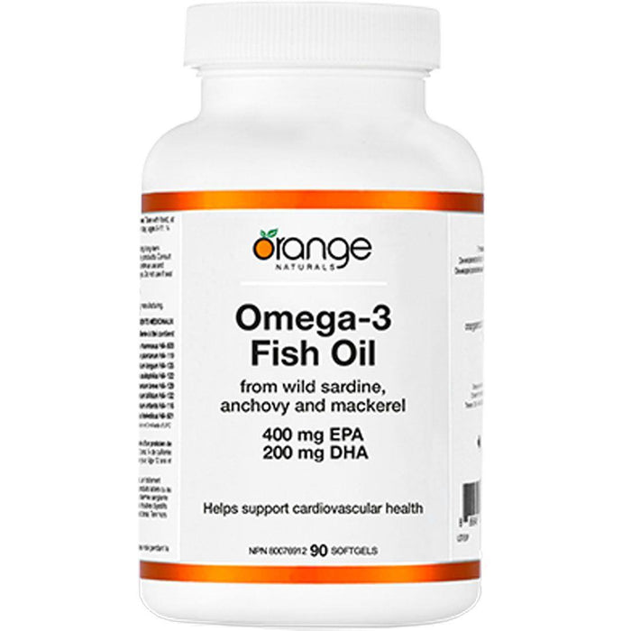 Orange Naturals Omega 3 Fish Oil 90 cap | YourGoodHealth