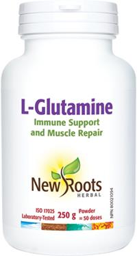New Roots L-Glutamine Powder 250 grams | YourGoodHealth