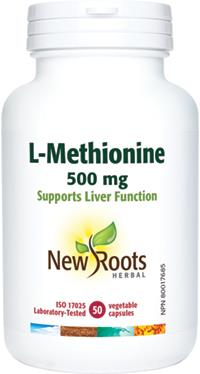 New Roots L-Methionine 50 Capsules | YourGoodHealth