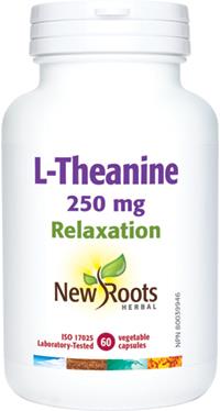 New Roots L-Theanine 250 mg 60 Capsules | YourGoodHealth