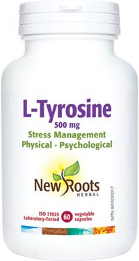 New Roots L-Tyrosine 60 Capsules | YourGoodHealth
