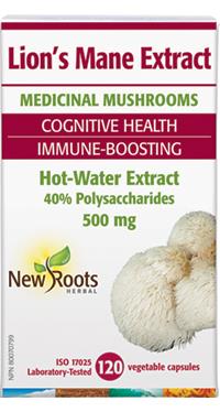 New Roots Lion's Mane Extract 120 capsules | YourGoodHealth