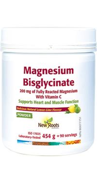 New Roots Magnesium Bisglycinate Powder 454 grams | YourGoodHealth