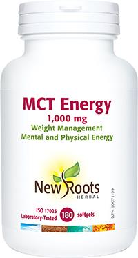 New Roots MCT Energy 180 Capsules | YourGoodHealth
