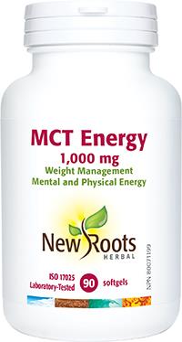 New Roots MCT Energy 90 Capsules | YourGoodHealth