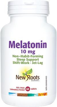 New Roots Melatonin 10 mg 60 Tablets | YourGoodHealth