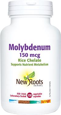 New Roots Molybdenum 150 mcg 100 Capsules | YourGoodHealth