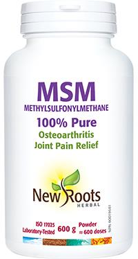 New Roots MSM Powder 600 g | YourGoodHealth