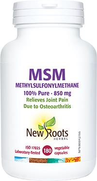 New Roots MSM 180 Capsules | YourGoodHealth