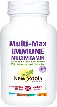 New Roots Multi Max Immune Multivitamin 240 Caps | YourGoodHealth