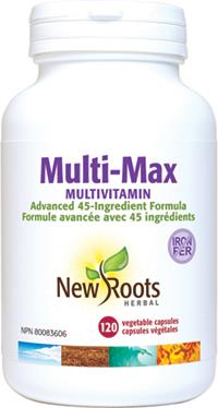 New Roots Multi Max Multivitamin 120 Capsules | YourGoodHealth