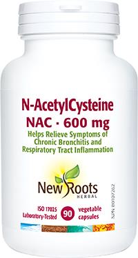 New Roots NAC 600 mg 90 Capsules | YourGoodHealth