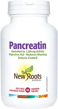 New Roots Pancreatin 60 Capsules | YourGoodHealth