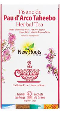 New Roots Pau D'Arco 40 Tea Bags | YourGoodHealth