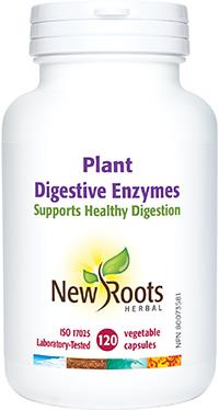 New Roots Plant Digestive Enzymes 120 Capsules | YourGoodHealth