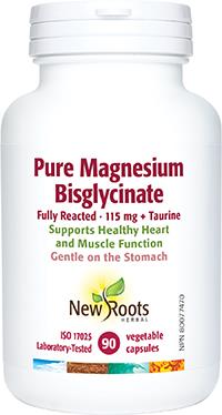 New Roots Pure Magnesium Bisglycinate 90 Capsules | YourGoodHealth
