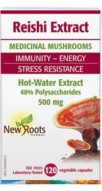 New Roots Reishi Extract 120 Capsules | YourGoodHealth