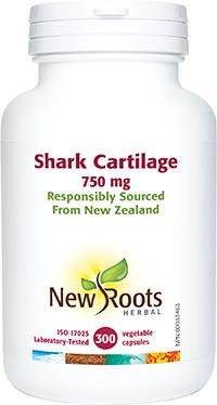 New Roots Shark Cartilage 750 mg 300 Capsules | YourGoodHealth