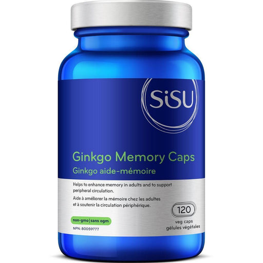 SISU Ginkgo Memory 120 Capsules | YourGoodHealth