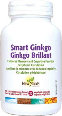 New Roots Smart Ginkgo 30 Capsules | YourGoodHealth
