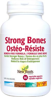 New Roots Strong Bones Boron-Free Formula 90 Capsules | YourGoodHealth