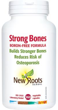 New Roots Strong Bones Boron-Free Formula 360 Capsules | YourGoodHealth