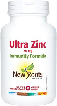 New Roots Ultra Zinc 30 mg 90 Capsules | YourGoodHealth