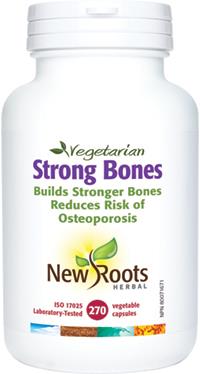 New Roots Strong Bones Vegetarian 270 Capsules | YourGoodHealth
