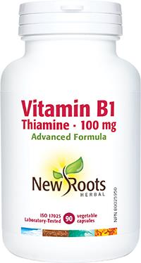 New Roots Vitamin B1 Thiamine 100 mg 90 Capsules | YourGoodHealth