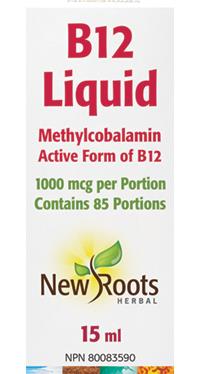 New Roots Vitamin B12 Liquid 15 ml | YourGoodHealth
