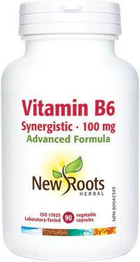 New Roots Vitamin B6 Synergistic 90 Capsules | YourGoodHealth