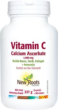New Roots Vitamin C Calcium Ascorbate Crystals 227 grams | YourGoodHealth