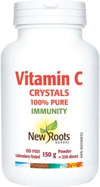 New Roots Vitamin C Crystals 150 g | YourGoodHealth