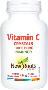 New Roots Vitamin C Crystals 454 g | YourGoodHealth