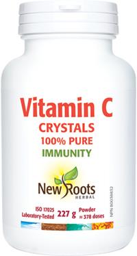 New Roots Vitamin C Crystals 227 g | YourGoodHealth