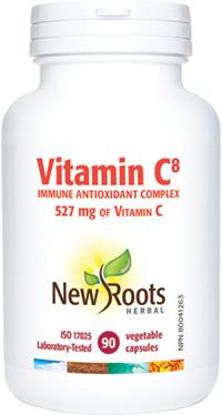New Roots Vitamin C8 527 mg 90 Capsules | YourGoodHealth