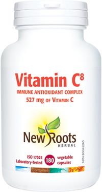 New Roots Vitamin C8 527 mg 180 Capsules | YourGoodHealth