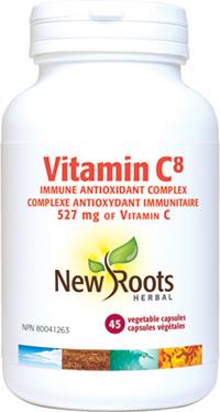 New Roots Vitamin C8 527 mg 45 Capsules | YourGoodHealth