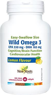New Roots Wild Omega 3 EPA 330 mg · DHA 165 mg 60 Capsules | YourGoodHealth