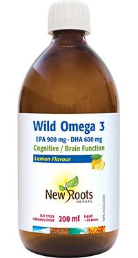 New Roots Wild Omega 3 EPA 900 mg · DHA 600 mg 200 ml | YourGoodHealth