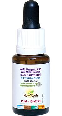 New Roots Wild Oregano C93 With Garlic 15 ml | YourGoodHealth