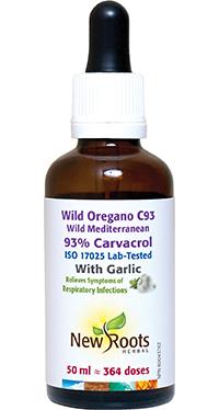 New Roots Wild Oregano C93 With Garlic 50 ml | YourGoodHealth