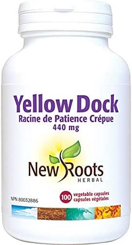 New Roots Yellow Dock Root 100 Capsules | YourGoodHealth
