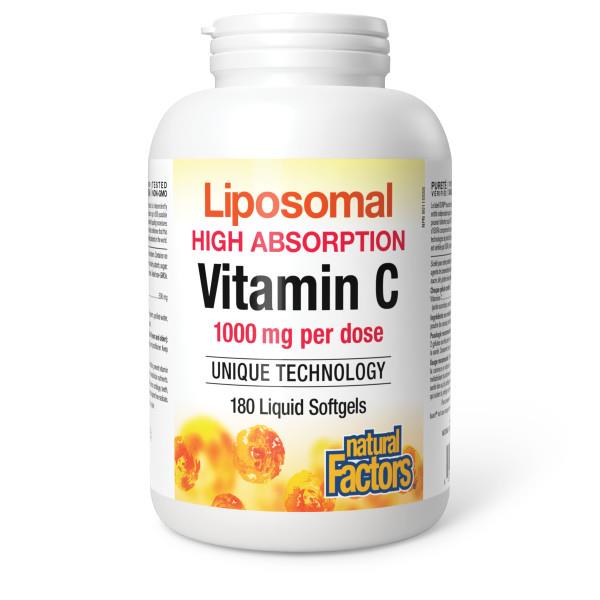 Natural Factors Liposomal Vitamin C 180 | YourGoodHealth