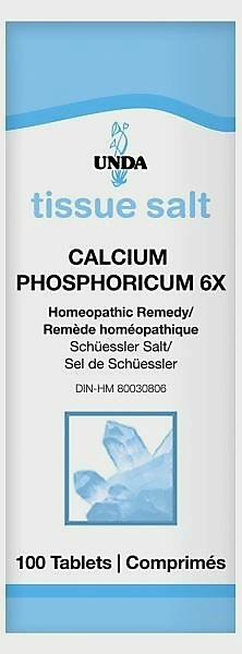 UNDA Tissue Salt Calcium Phosphoricum 6X 100 tablets | YourGoodHealth