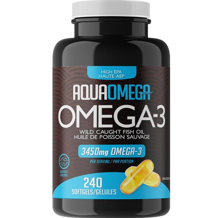Aqua Omega High EPA Fish Oil 240 caps | YourGoodHealth