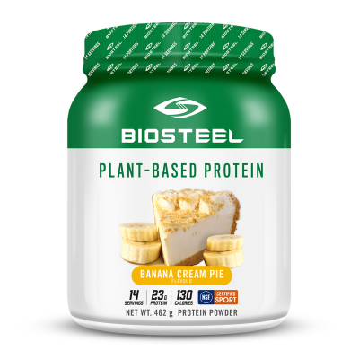 Biosteel Plant Based Protein Banana Cream Pie | YourGoodHealth