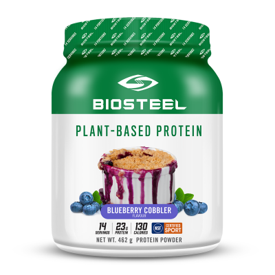Biosteel Plant Based Protein Blueberry Crumble | YourGoodHealth