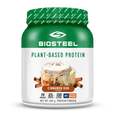 Biosteel Plant Based Protein Cinnamon Bun | YourGoodHealth