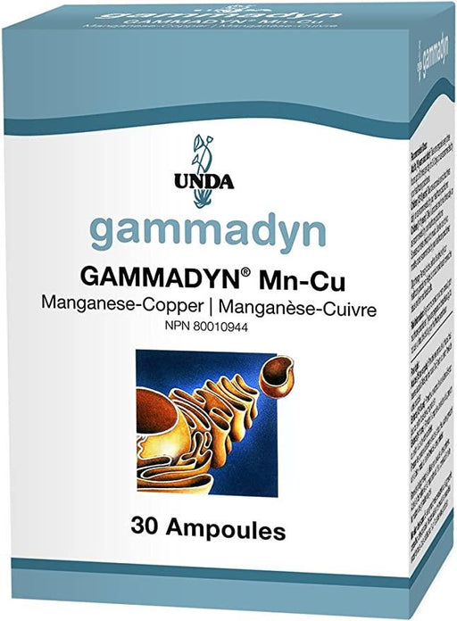UNDA Gammadyn Mn-Cu (Manganese-Copper) 30 Amps | YourGoodHealth